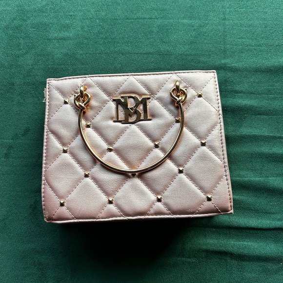 Pink Quilted mini Handbag by Badgley Mischka - Picture 4 of 14